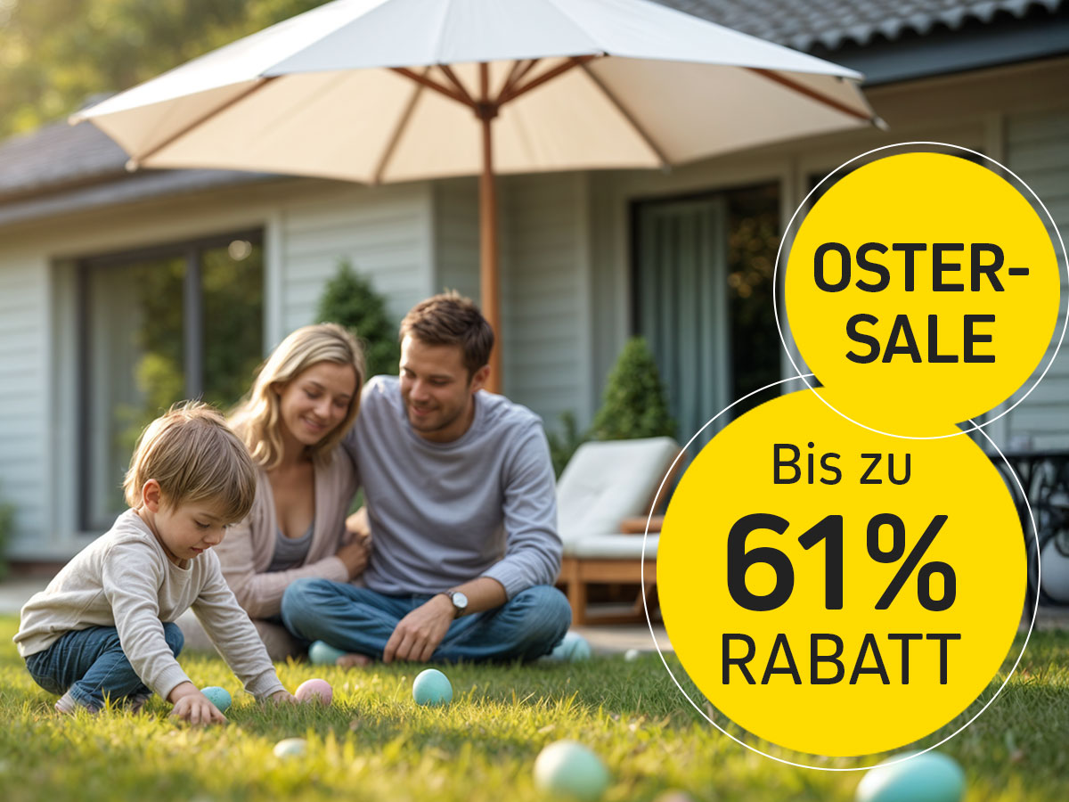 Sonnenschirme im Oster Sale