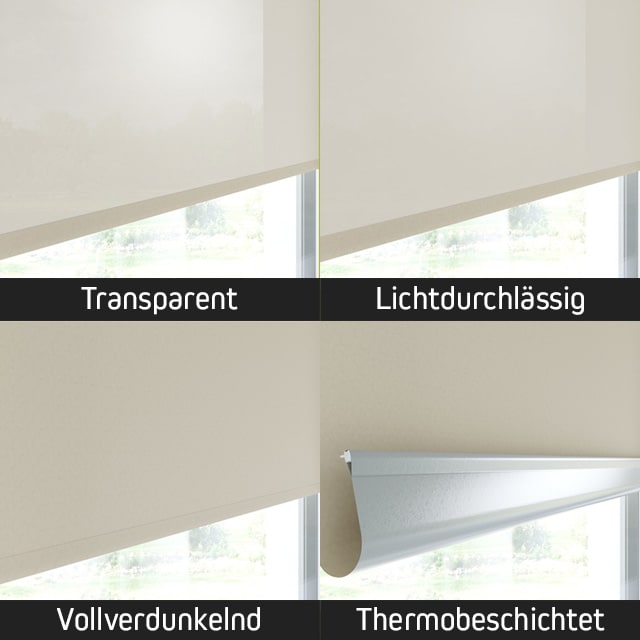 Transparenzstufen