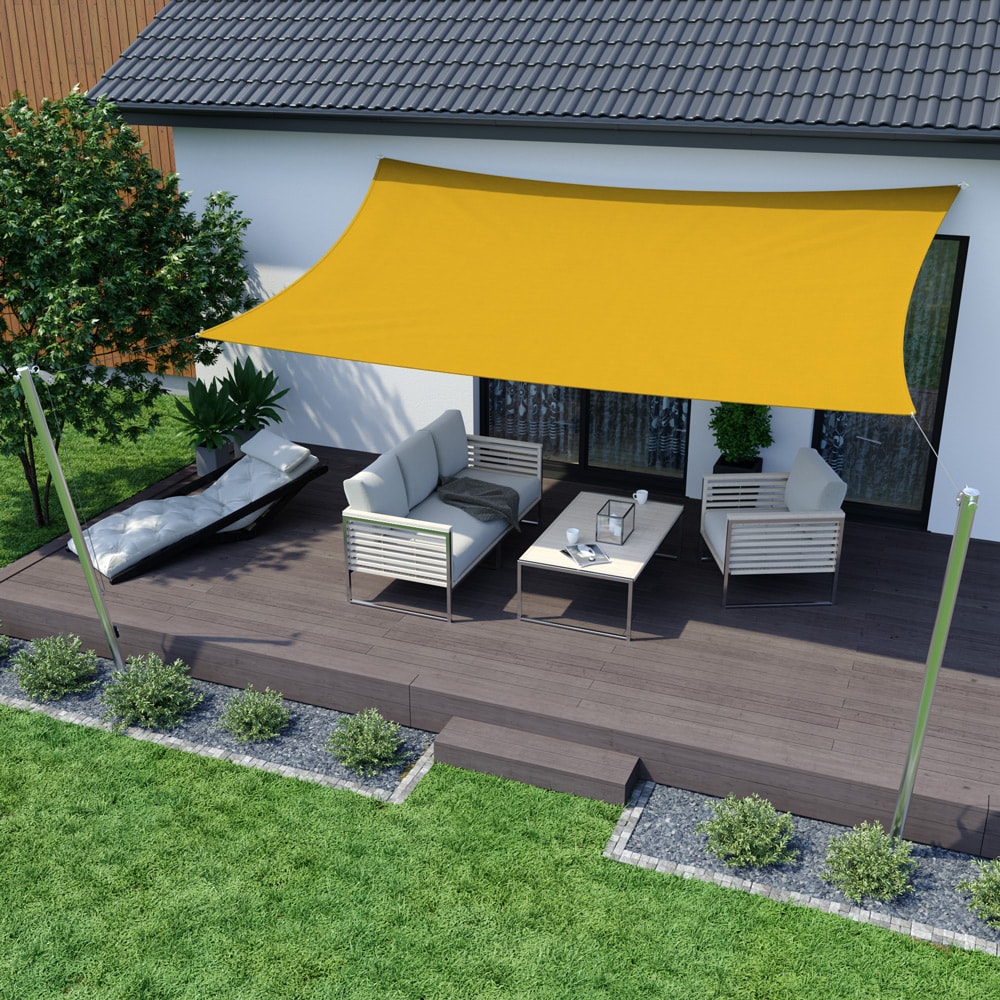 Sonnensegel Sonnenschutz UV-Schutz Sonnendach Beschattung Garten Terrasse Balkon