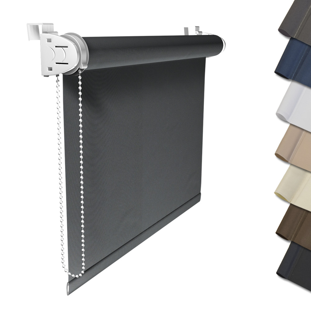 Store à Rouleau Occultant Victoria M. Sans Perçage - 50x150 Cm Crème, Fixation Facile Sur Fenêtres