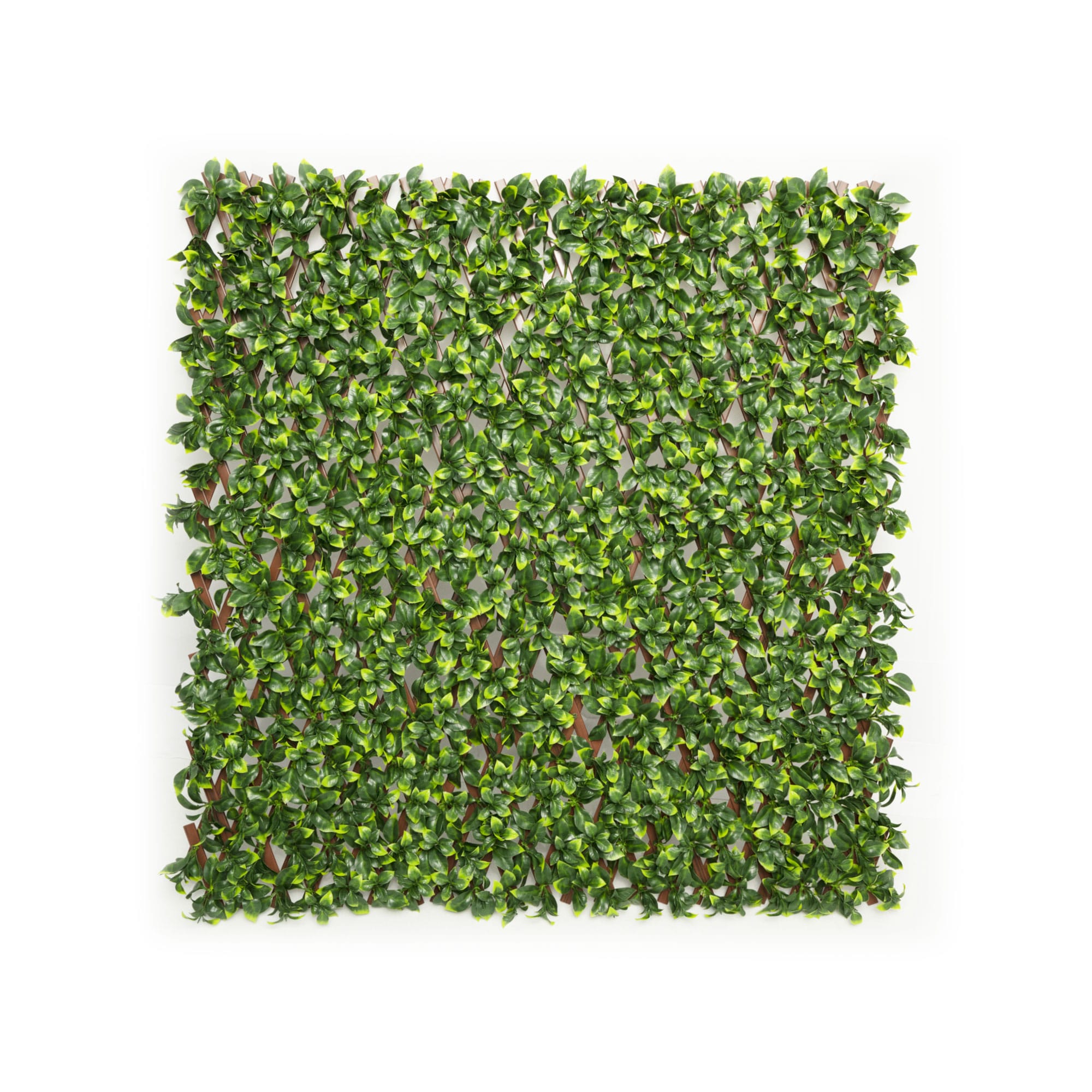 Valla planta artificial seto hiedra de pared Verde hoja pantalla privacidad 2x1m