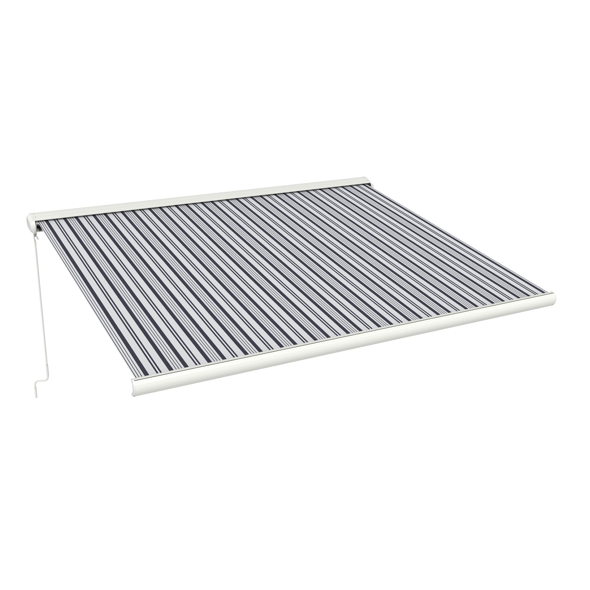 Markise Kassettenmarkise Aluminium Gelenkarm Vollkassette elektrisch Terrasse